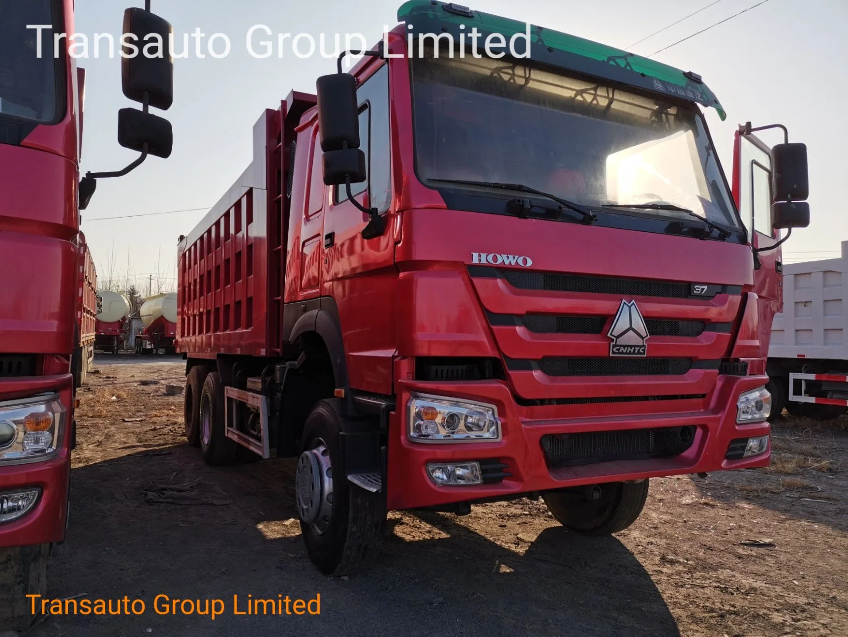 Used Euro2 Trucks HOWO 371/375HP Dump Tipper Truck for Sale