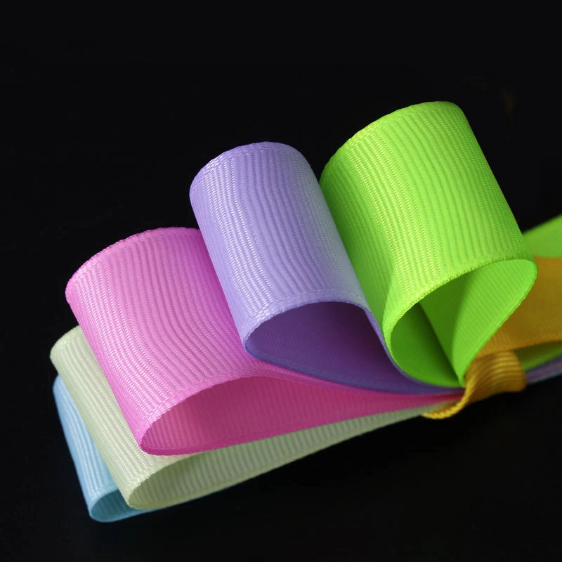 Color Printing Ribbon Gift Nylon Ribbon Wedding Decoration Ribbon Custom Printed Grosgrain Ribbon Polyester Satin Ribbon