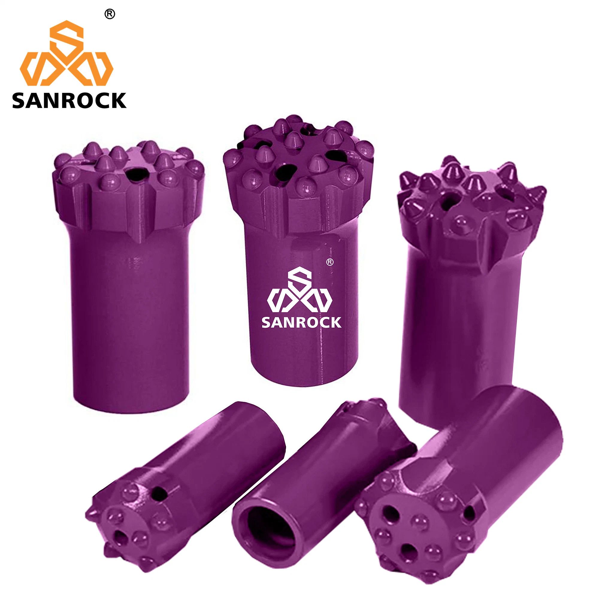 Sanrock Mining Drill Bit 64mm R32 Thread Button Drill Bits