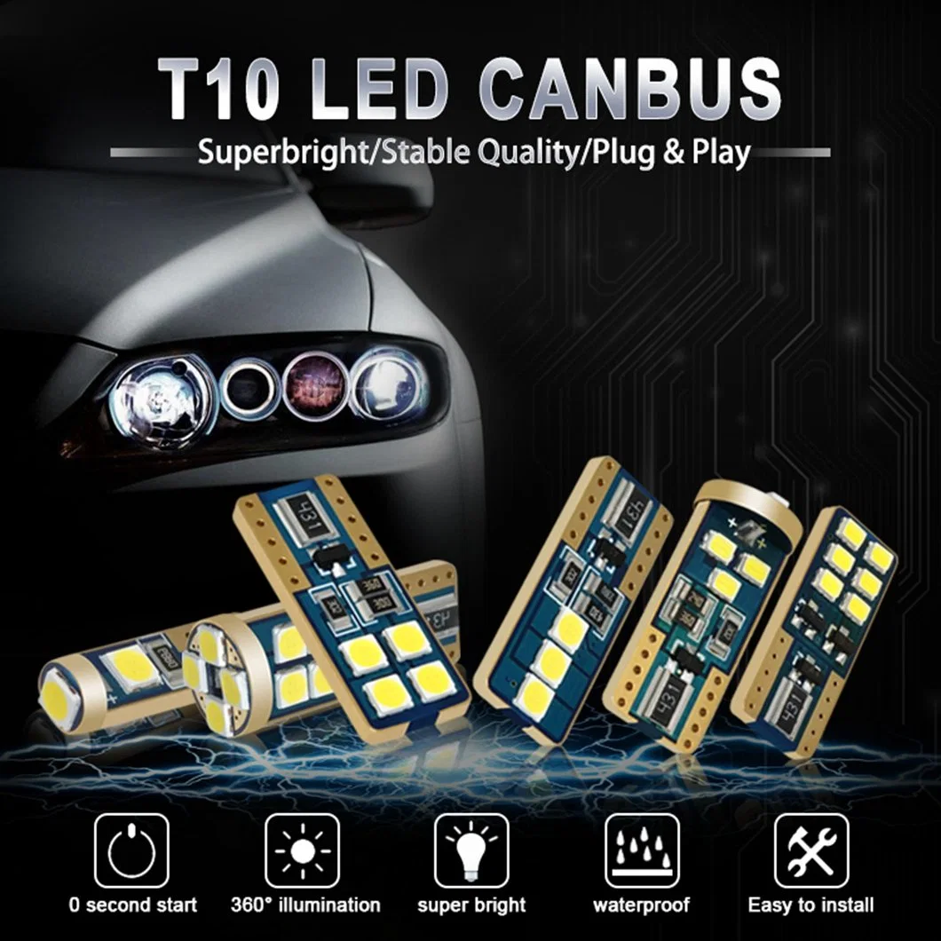 2W T10 car strip inner roof star Auto Light 194 led bulb