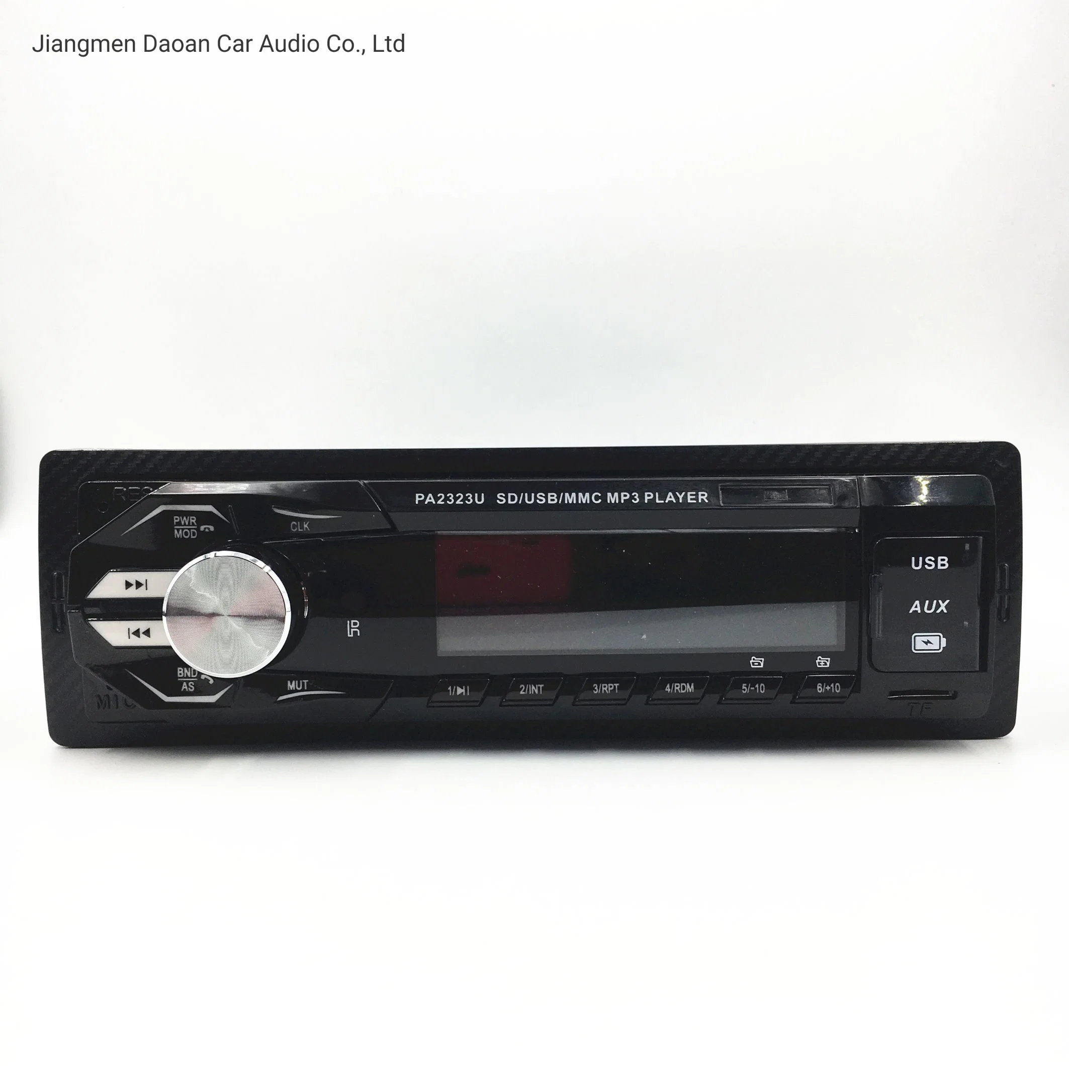 Radio Bluetooth USB doble pantalla LCD Reproductor de audio MP3.