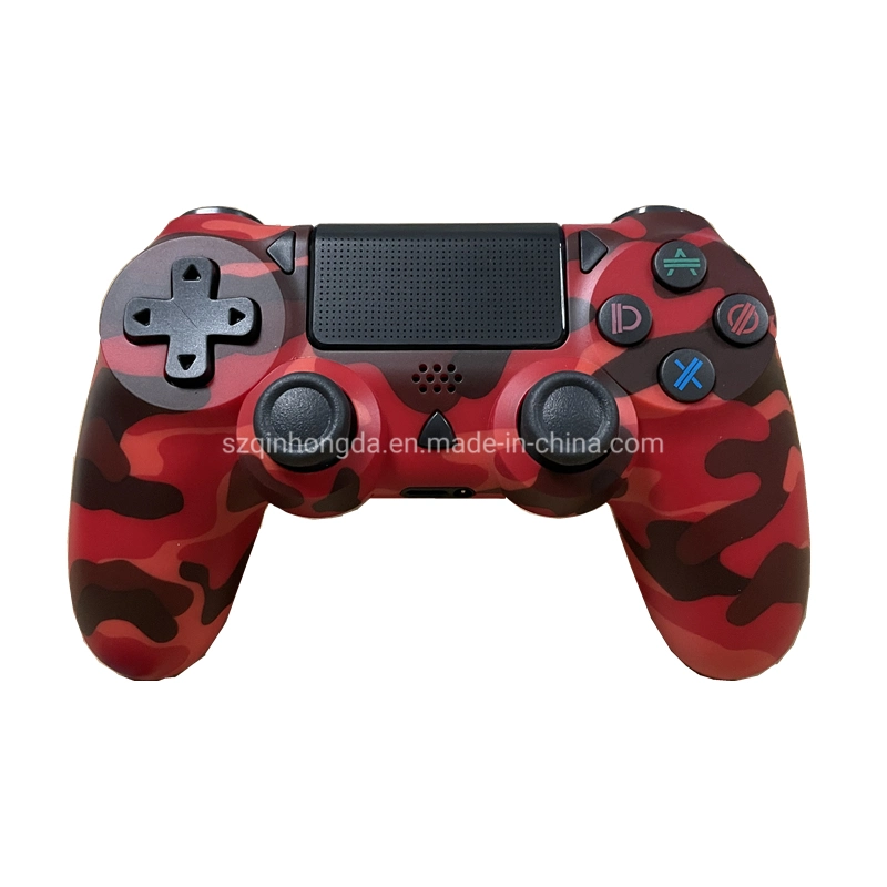 Bluetooth Playstation Game Accessories P4 Controller with 2 Joystick and Built-in Speaker