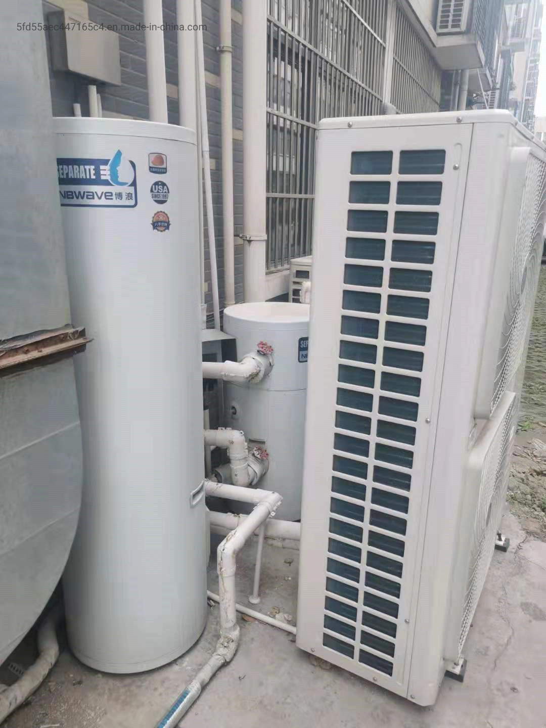 25.6kw Hot Water Heating System with 80c Water Output Commercial Air Source Heat Pump