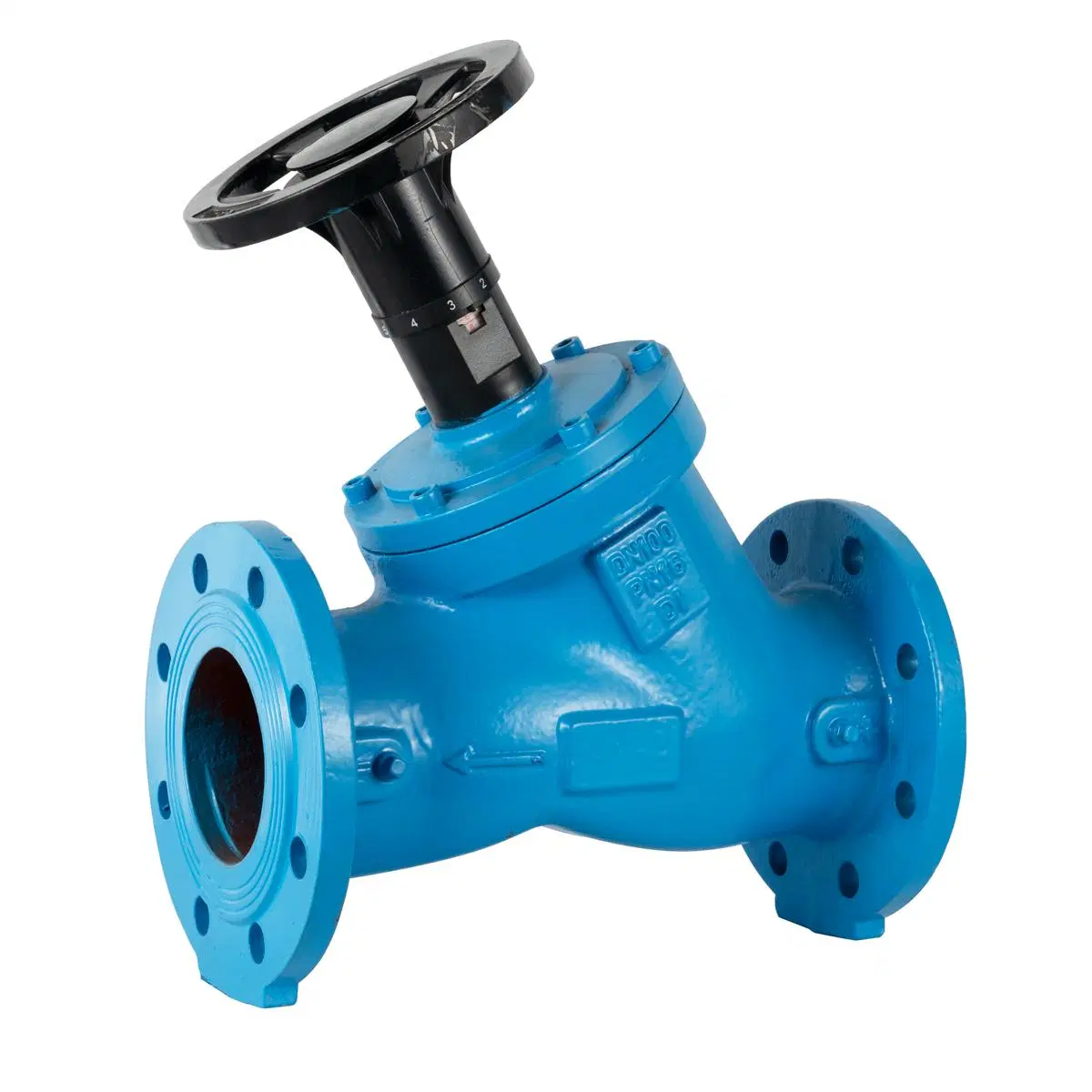 China ANSI Standard Di Body DN100 Flanged End Static Balance Valves