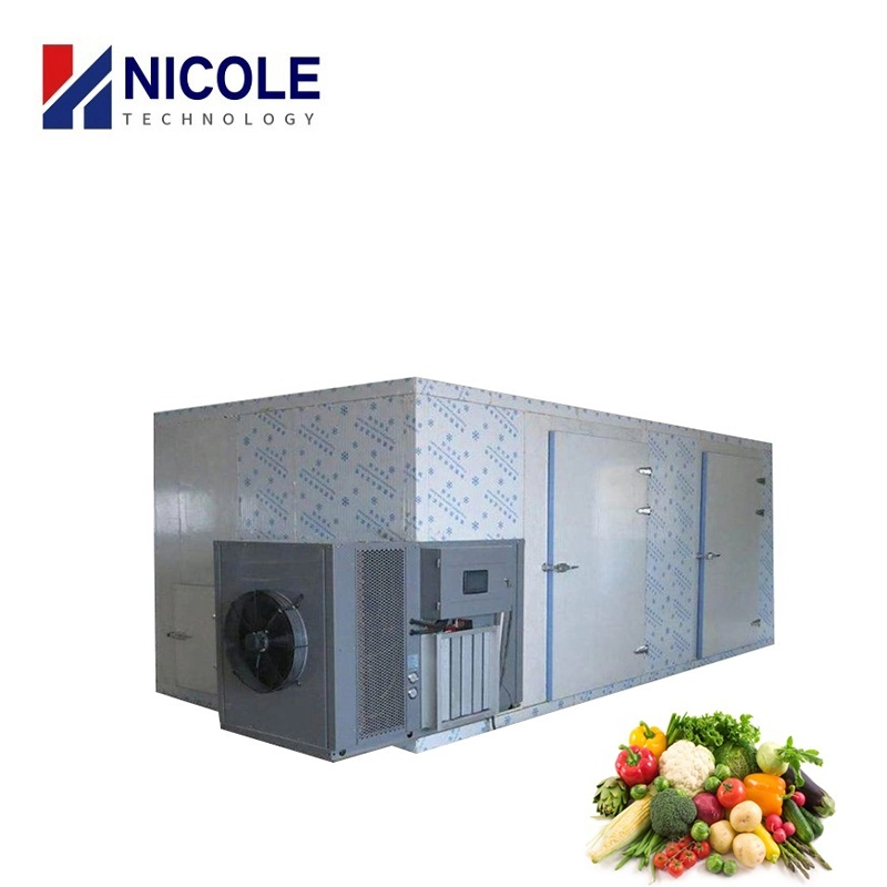 Electric Hot Air Food Dehydrator Trays Stainless Steel Fruit Drying Oven Heat Pump Dryer