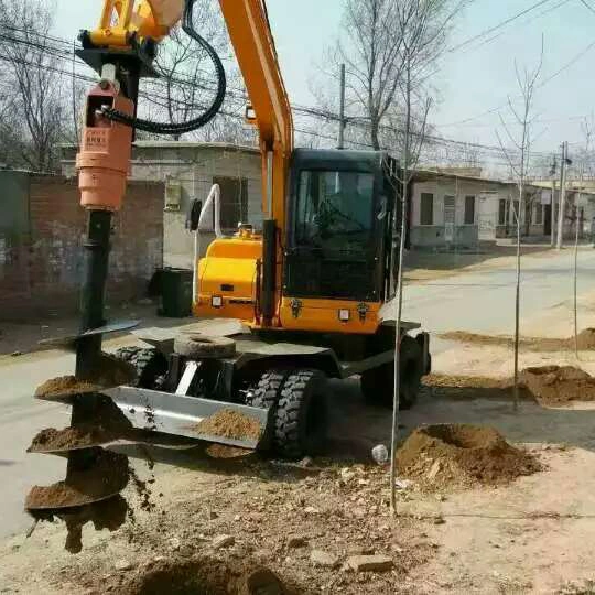 Accesorios para miniexcavadoras sinfín de tierra para cavar agujeros con CE (YA3000)