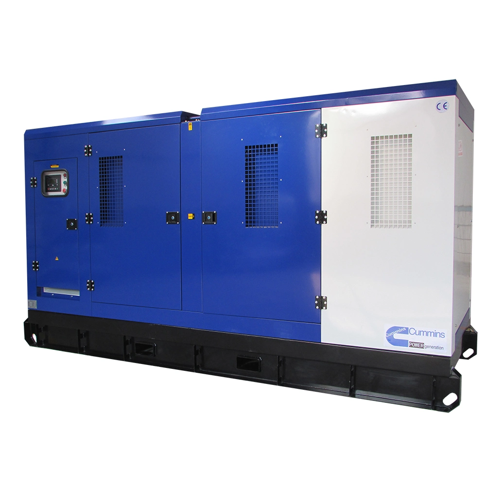 Générateurs diesel silencieux 250 kVA 200 kw avec moteur Cummins 6ltaa8.3-G2