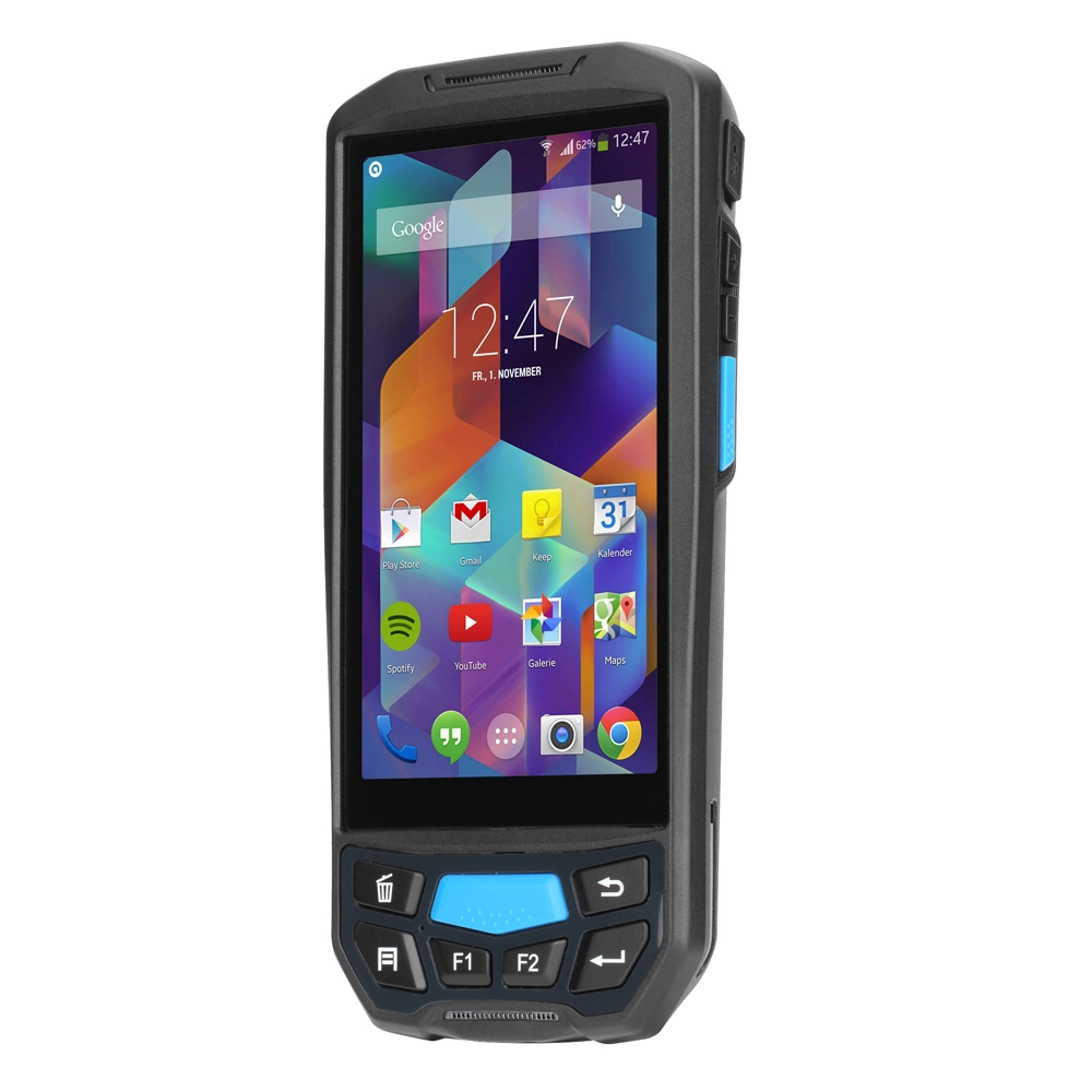 IP65 Mobile Waterproof Rugged PDA Cell Phone with 4G GPS Android 1d/2D Barcode Scanner