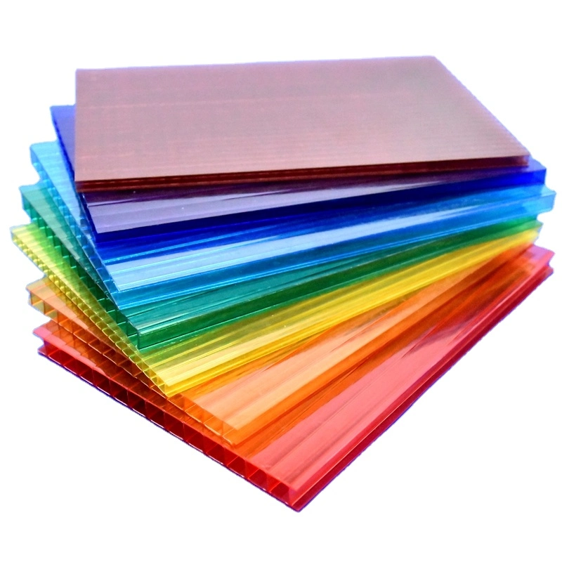 Flexible Plastic Plate Polycarbonate Hollow Sheet Sun Board