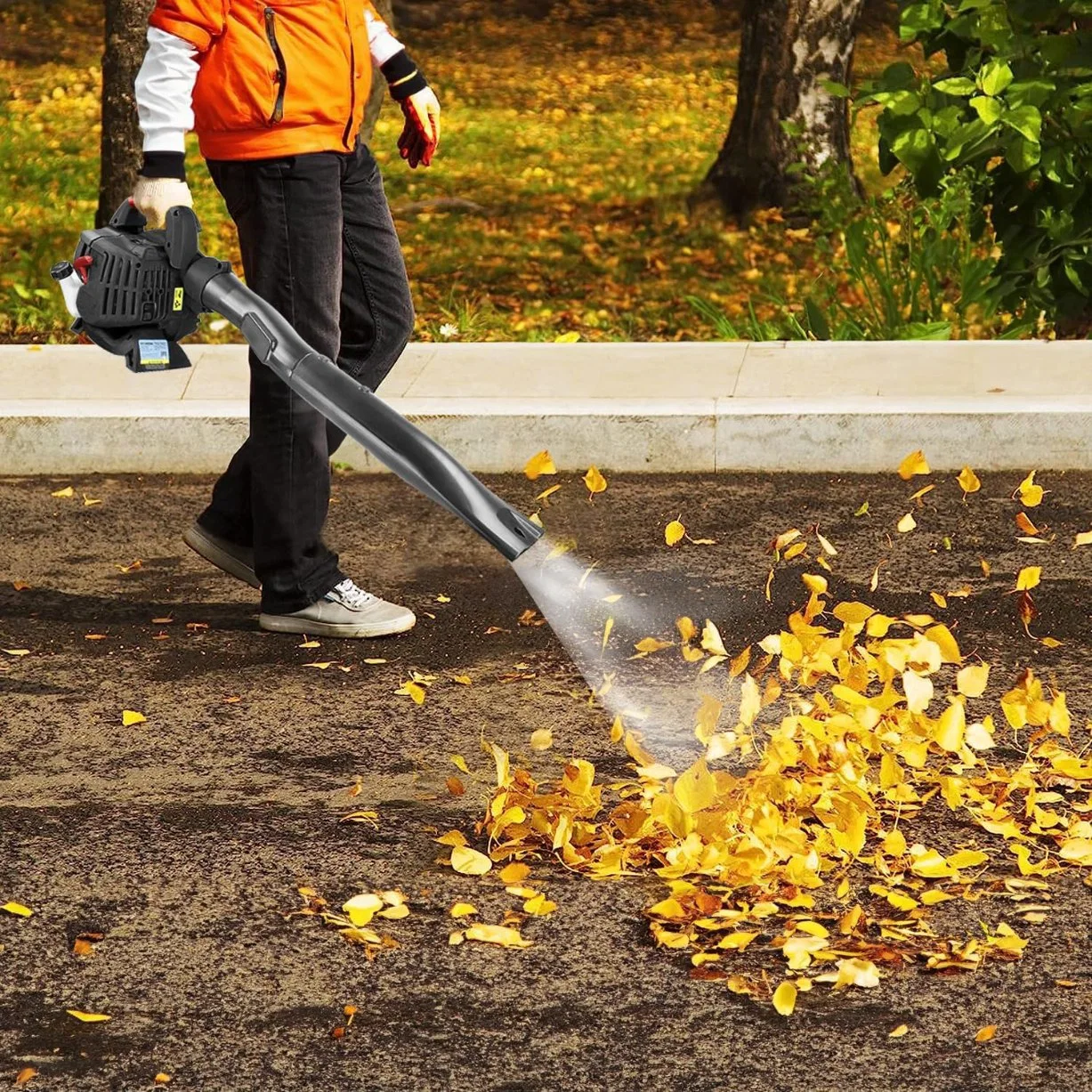 Garden 26cc Leaf Blowers Leaves Snow Remove Vacuum Leaf Air Blowers