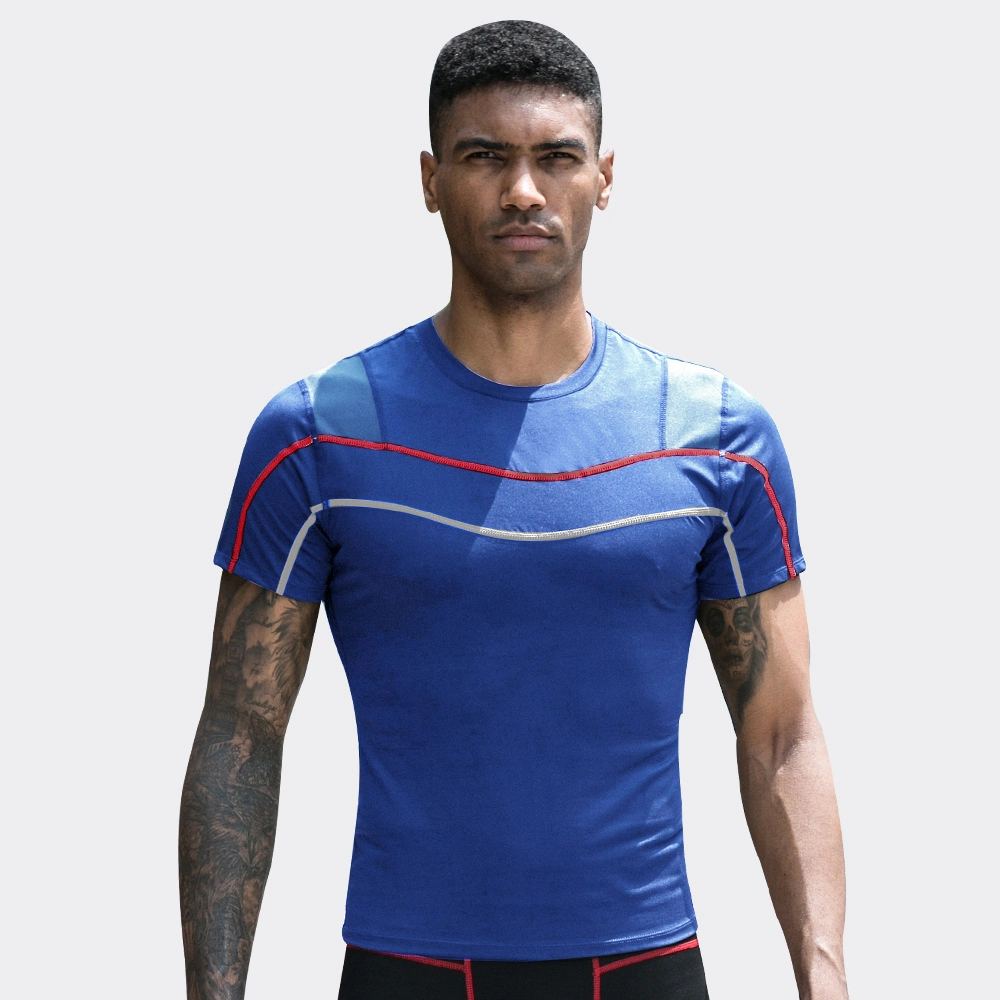 Deportes Wear Blank impresión de sublimación de secado rápido para hombre con deportes Camisetas