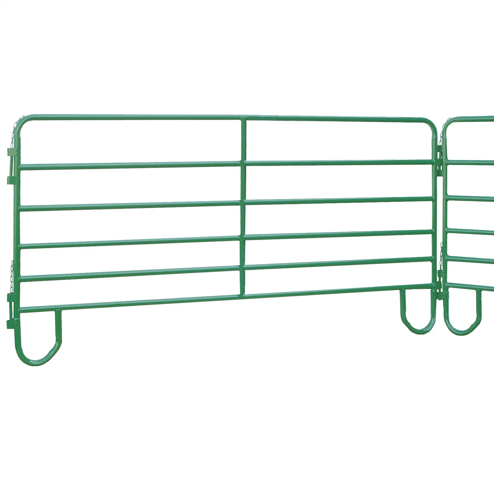 12FT Heavy Duty Galvanized Metal Cattle Corral Livestock Farm Horse Yard Fence Panel