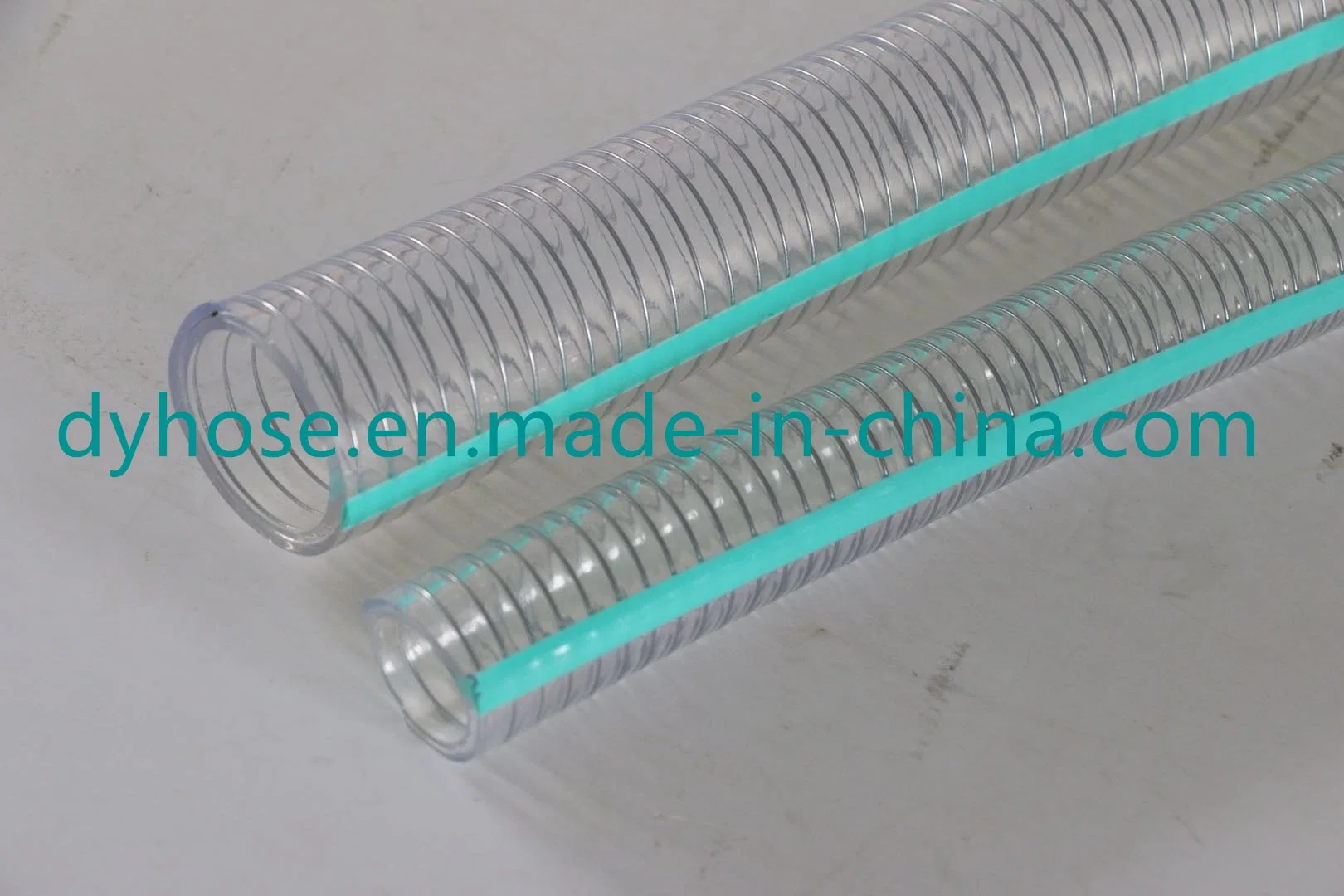 High Quality PVC Spiral Spring Reinforced Transparent Hose Agricultural Irrigation Pipe PVC Steel Wire Reinforced Hose