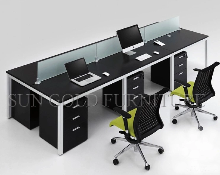 (SZ-WSL305) High Quality Office Furniture Design Office Workstation 4 Seats with Partition