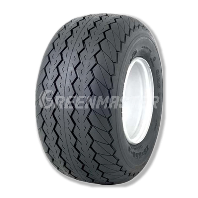 Top Brand Golf Cart Tire, Low Speed Tour Sightseeing Utility Vehicle Tyre, Electric Airport Sanitation Vehicle Tyre 24X8.00-12 20X10-12 with Wheel Rim 12"-7"