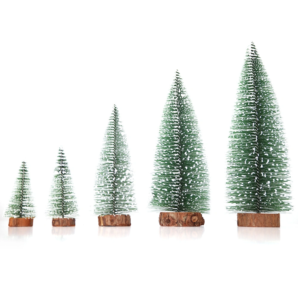 Christmas Decorations Christmas Tree Ornaments Mini White Christmas Pine Needle Tree