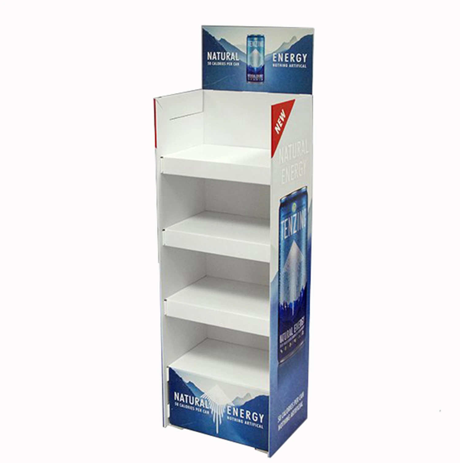 Supermarket Paper Material Coffee Promote Pallet Cardboard Displays