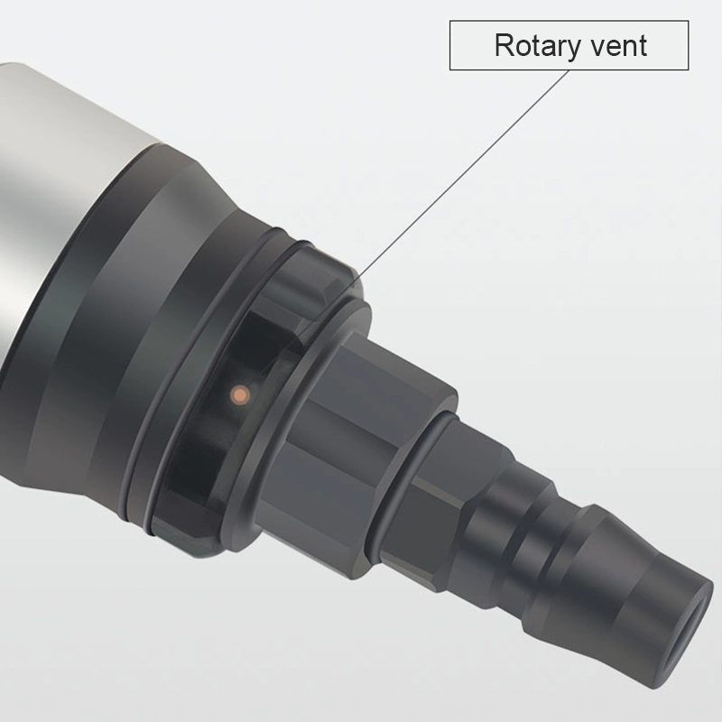 Velocidad sin carga de alta potencia 2800rpm Mini máquina neumática biselado