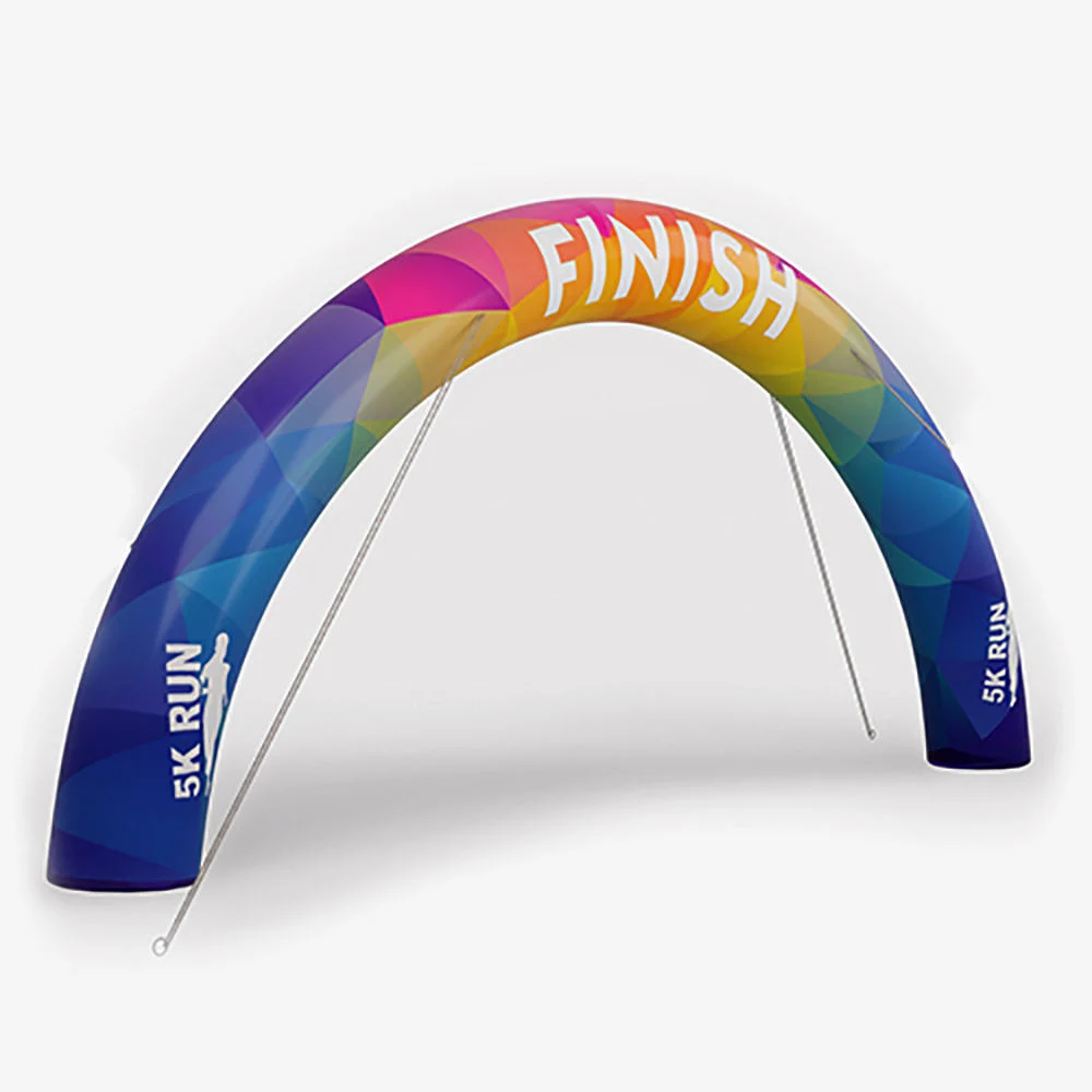 Factory Price Arch Inflatable Gate Customizable Finish Line Arch for Race Events and Sports