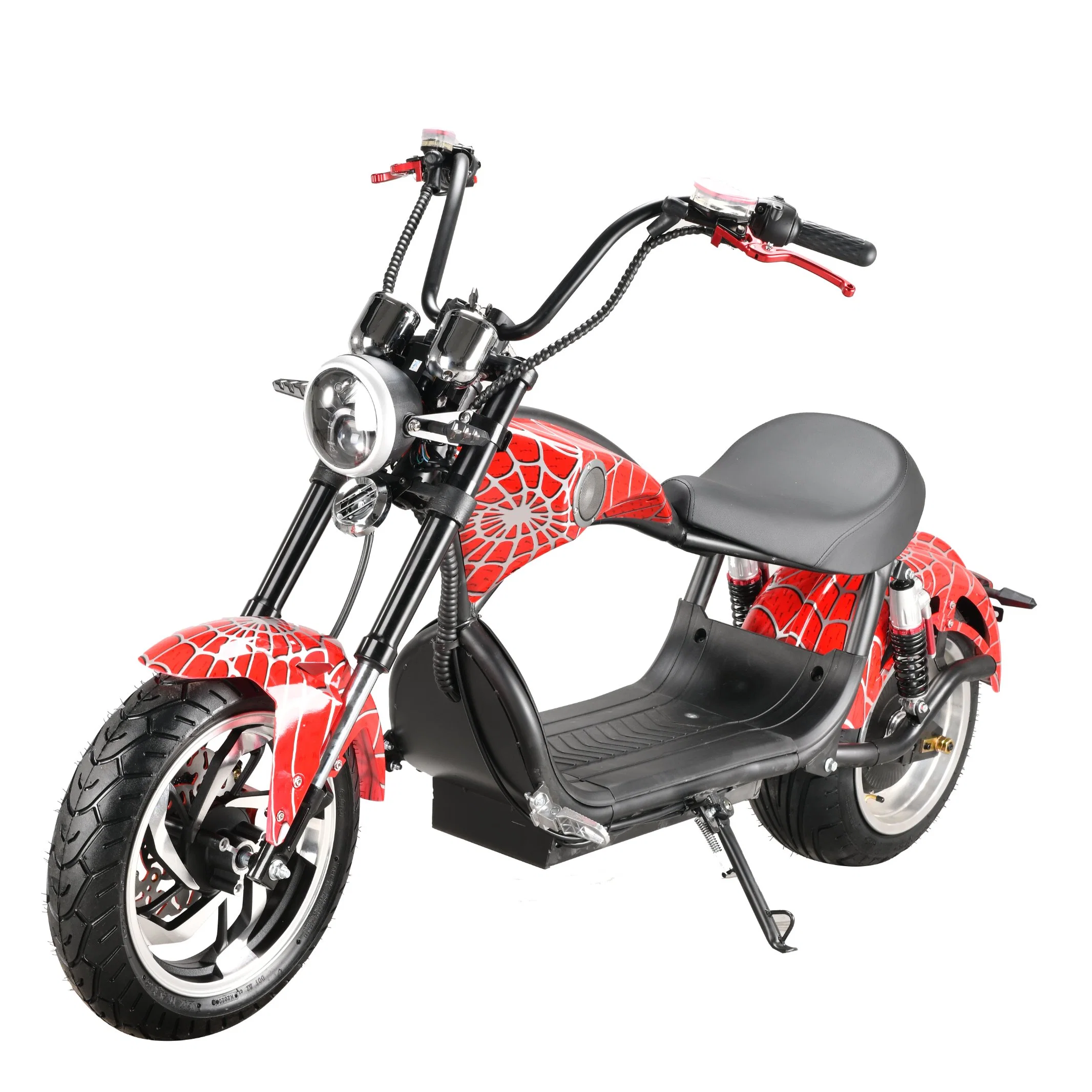 Nosotros UE Stock Batería de litio de 2000W 60V/3000W Scooter eléctrico Citycoco neumático Fat