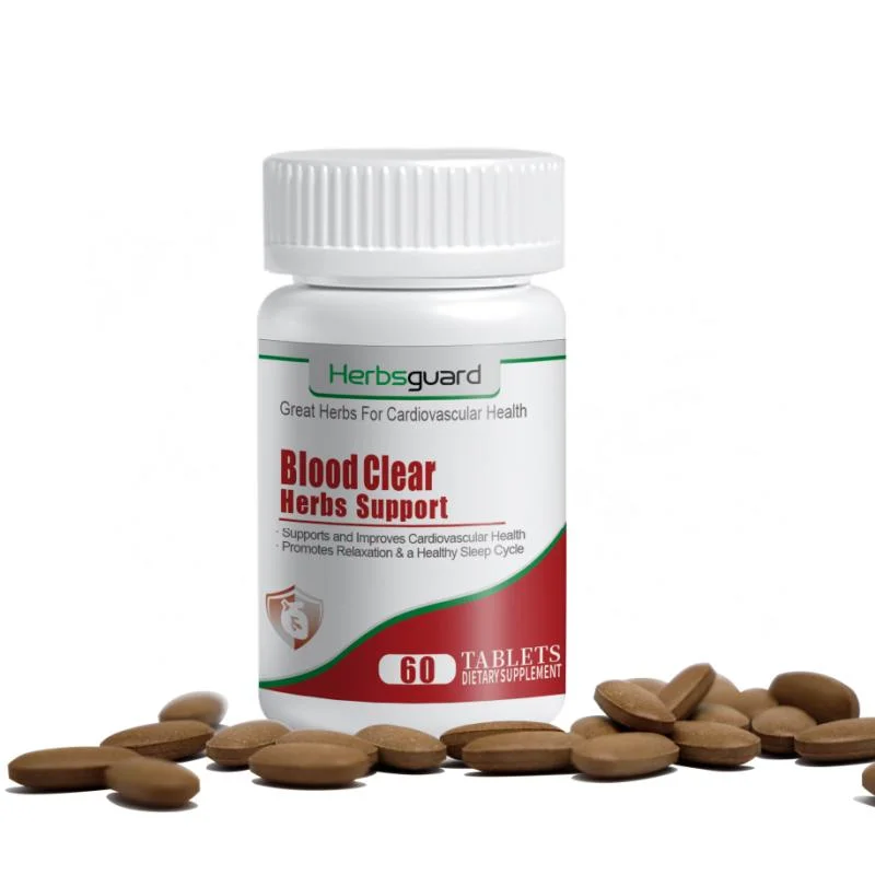 GMP Certified Cardiovascular Diseases Blood Clear Herbs Support Health Food