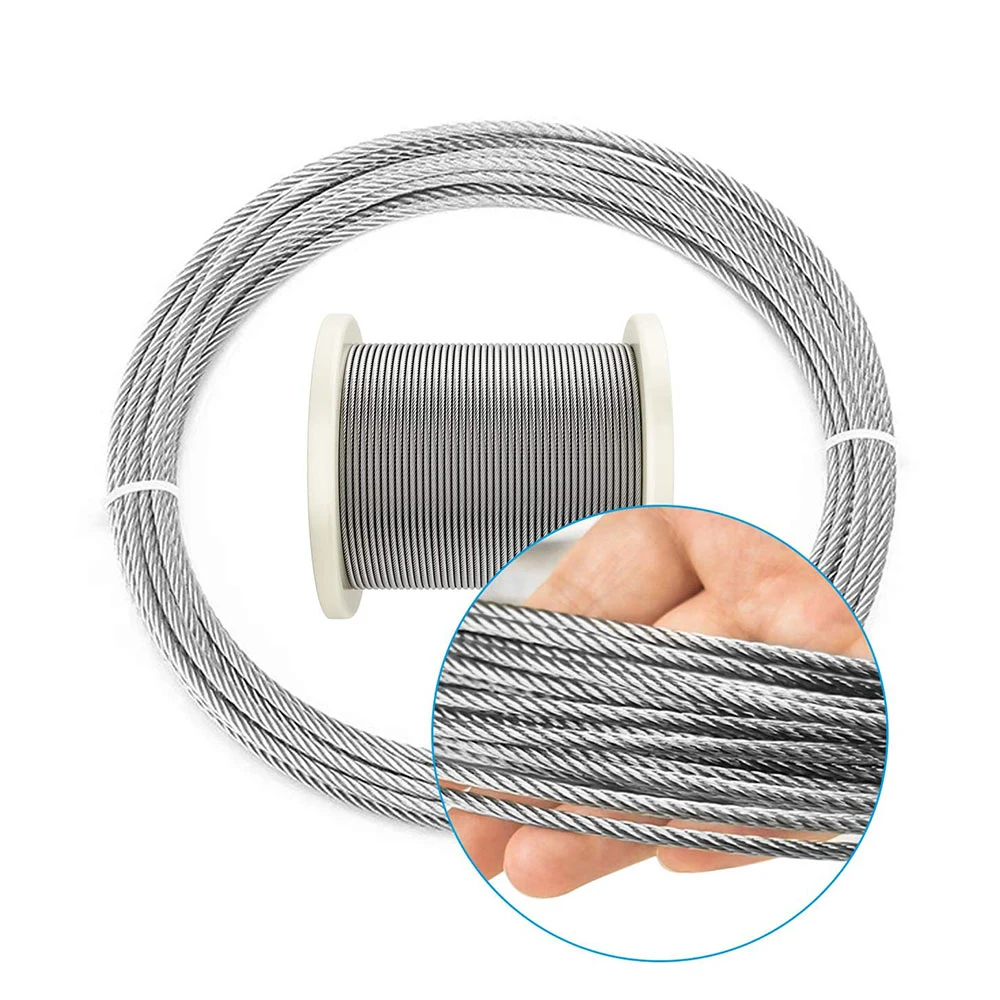 Round Strand Wire Rope Stainless Steel Wire Cable