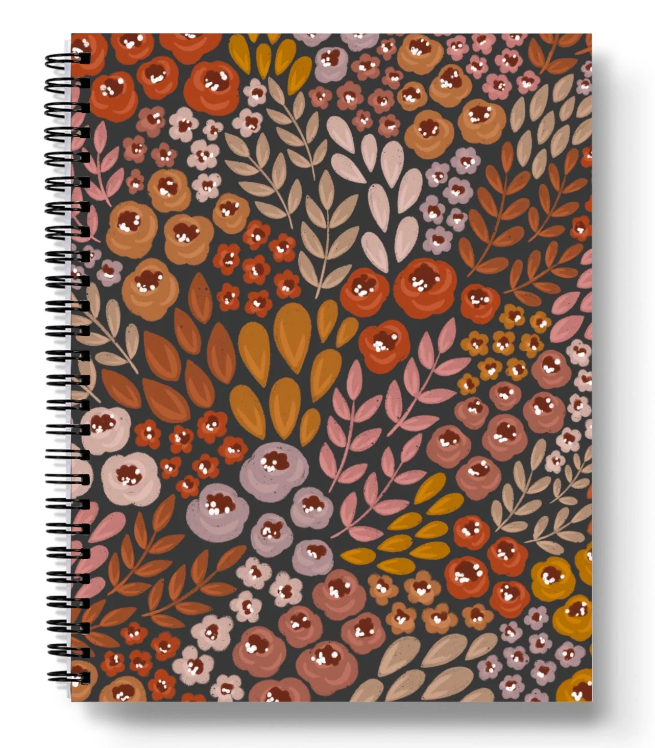 Factory Customized A5 Spiral Notebook Thick Paper Lined Spiral Notebook with Cover Decorated Drawings for Students or Work Notes