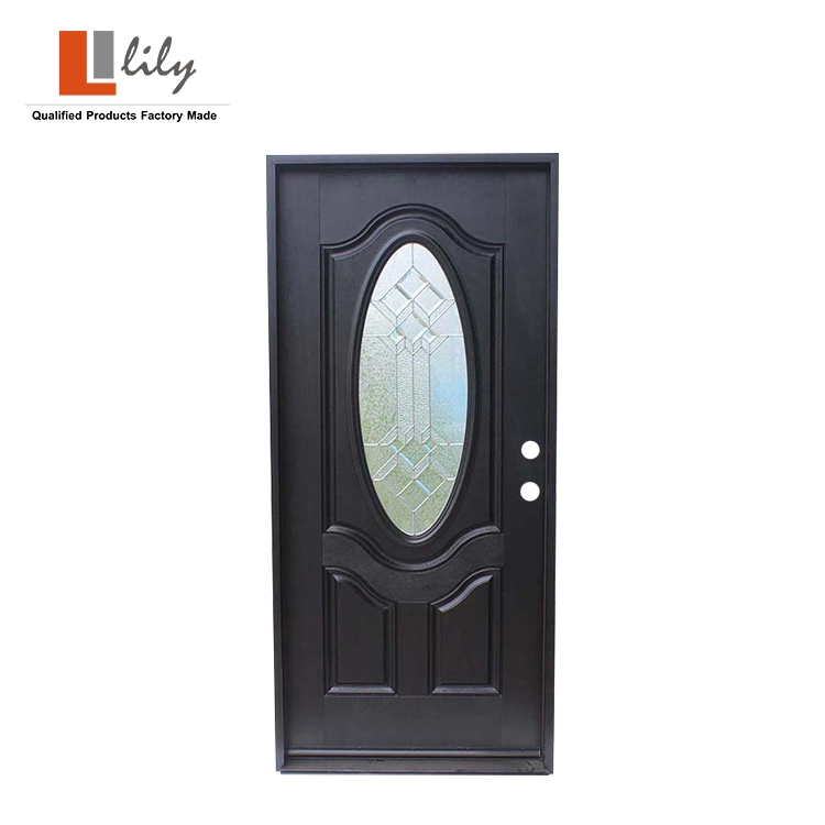 China Suppliers Modern Fire Rated Industrial Fiberglass Door Skin Windows and Doors Arched Entry Doors Front Doors Sliding Door Wood Grain Fiberglass Door