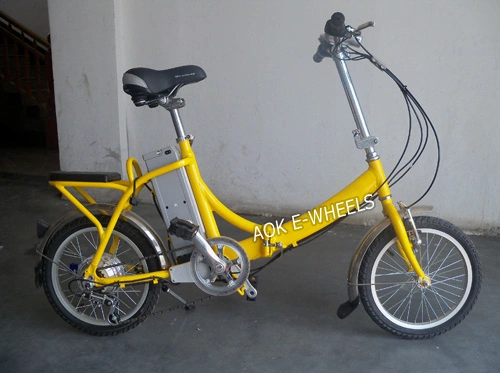 Folding Frame 36V 250W Brushless Motor Electric Bike (FB-008)