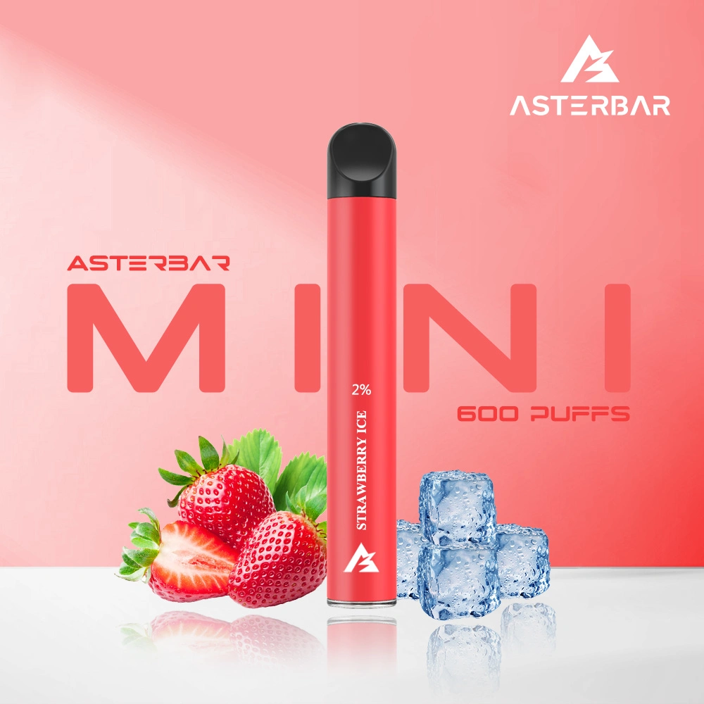 Kits de démarrage de e-cigarette 2,0 ml de capacité Aromavape Asterbar Mini Pen-Style bouffée minuscule bar jetables