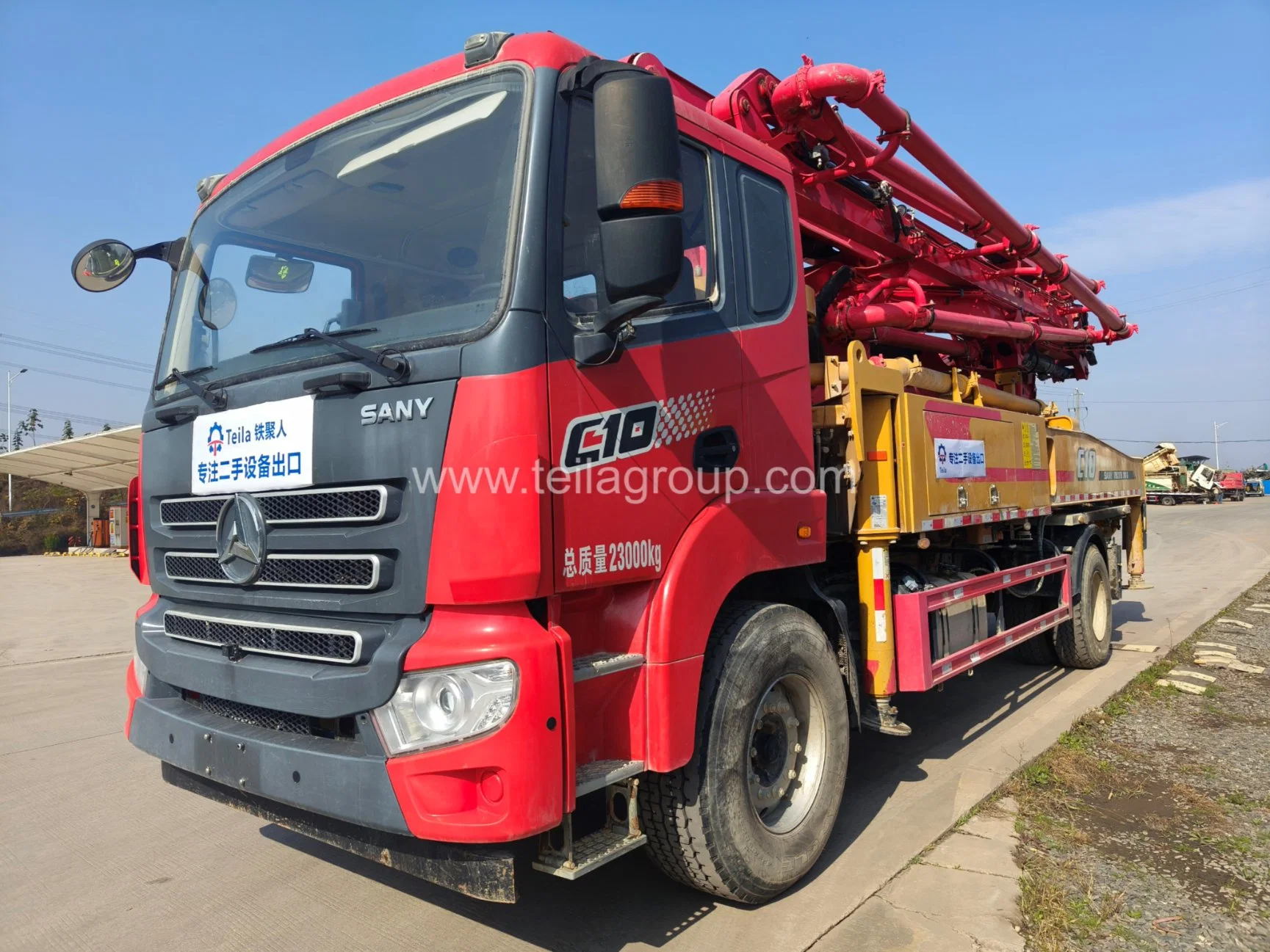 2020 2021 2022 China Used 39m Concrete Pump Truck Concrete Machine Concrete Construction Machinery