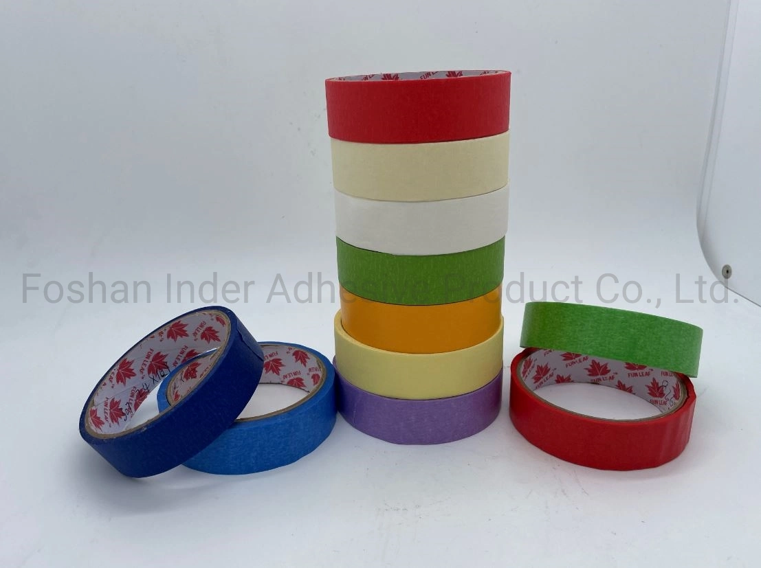 Wonder Brand Normal Temperature Rubber Base Masking Crepe Paper Tape