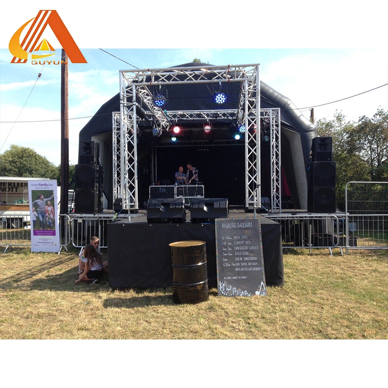 Easy Portable Exhibition Aluminum Stage Curved Truss System for Display
