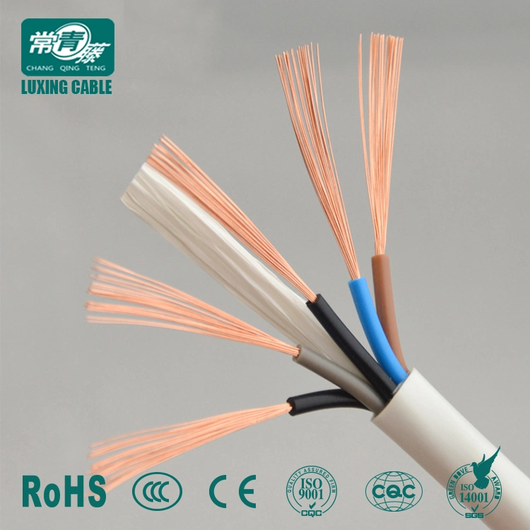 3 Core Flat Power Ccable Electrical Cable Copper Wires