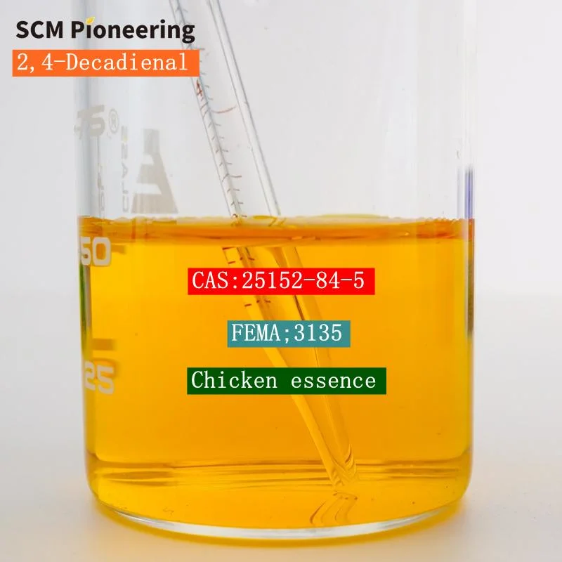 Aceite de Especias de Alimentos de Rendimiento de alta calidad/alto costo 2, 4-Decadienal CAS 25152-84-5 Fama: 3135