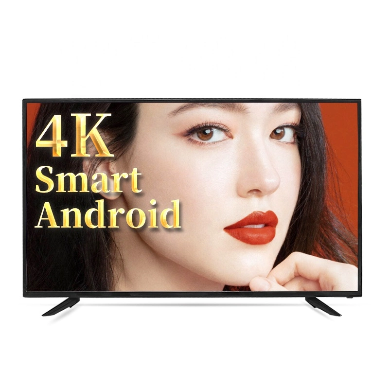 50 55 65 75-дюймовый smart TV LED-светильник для горячей продажи Телевизор с ЖК-экраном и разрешением UHD Android Smart WiFi Online smart TV