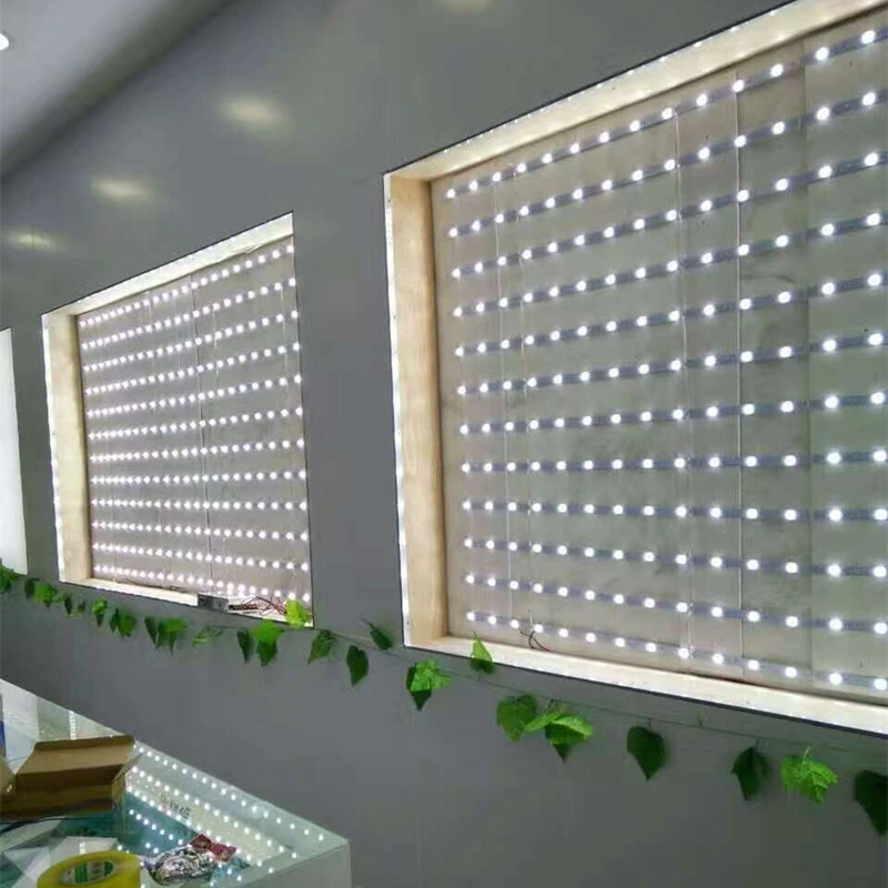 Double Sided Hanging Aluminum LED Edge Light LED Strips with Lens Bulkbuy Chinese Factory Prices