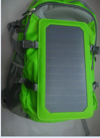 6.6W Solar Mobile Charger Bag Backpack Sunpower Cells with TUV Certification