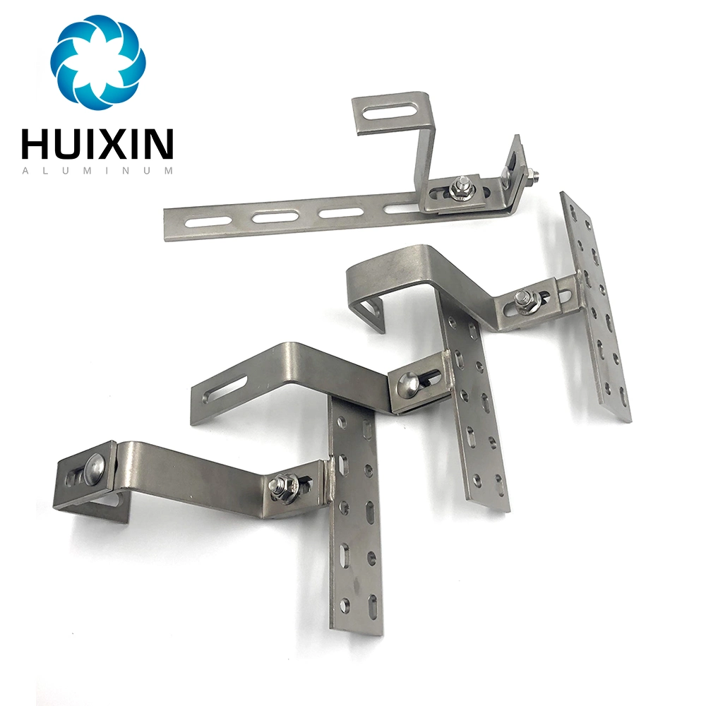 Adjust Metal Stainless Steel Solar Tile Hook for Roof and Balcony