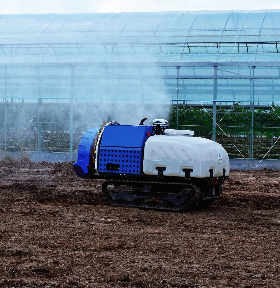 Long temps de travail de l'enregistrement du travail intelligent air blast pulvérisateur de pesticides pour les Kiwis Cherry arbres du verger de raisin