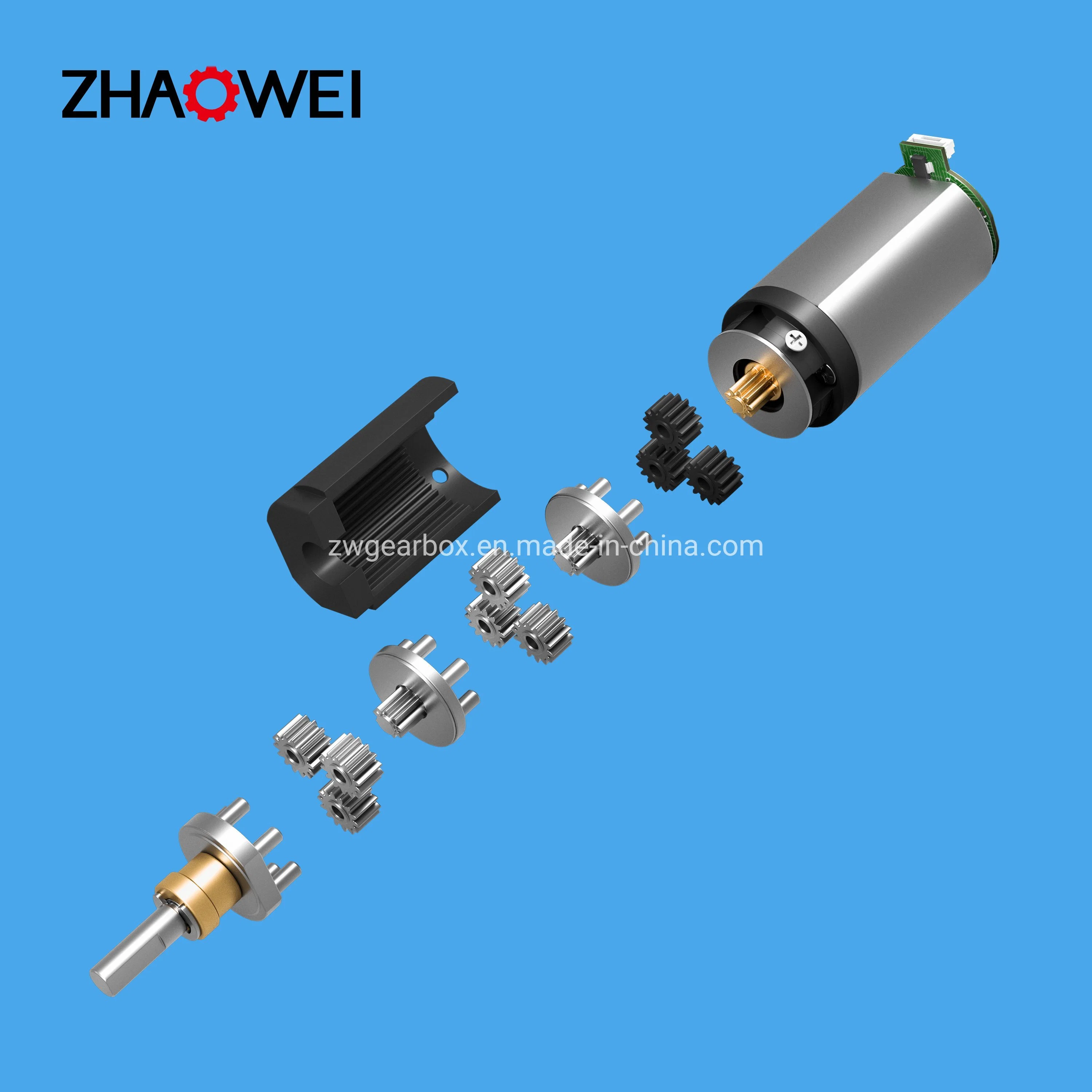 10mm Plastic Planetary Reducer Gearbox for Electric Trash Can