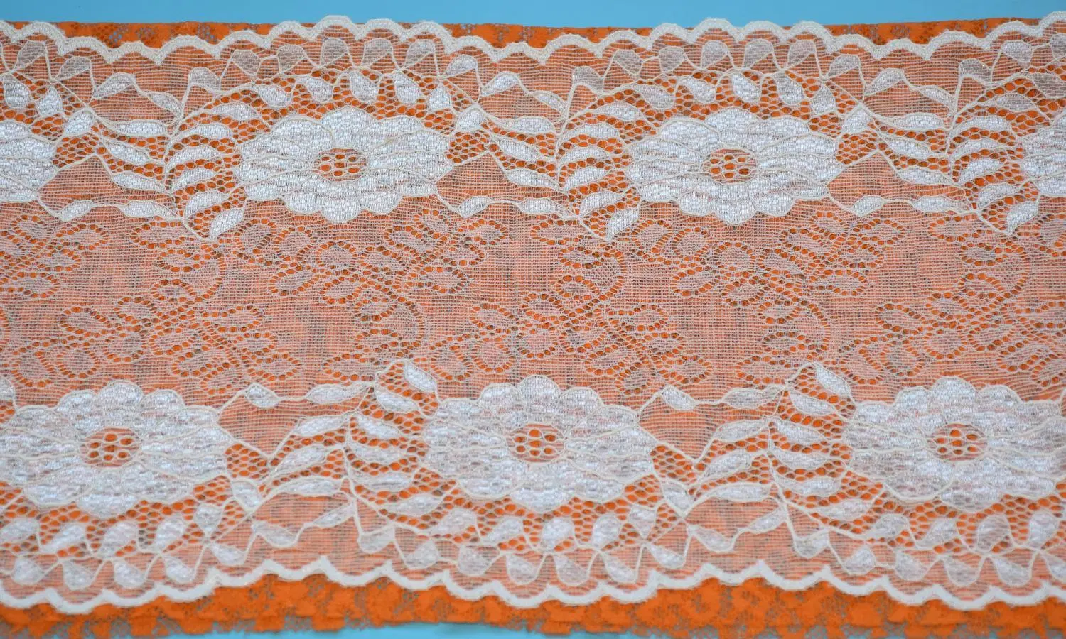 Tela de alta calidad personalizada 3D Raschel Lace Fabric