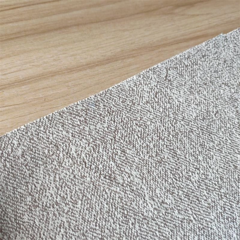 Wool Like Solid Texture Polyester Window Curtain Hospitality Hotel Curtain Fabric