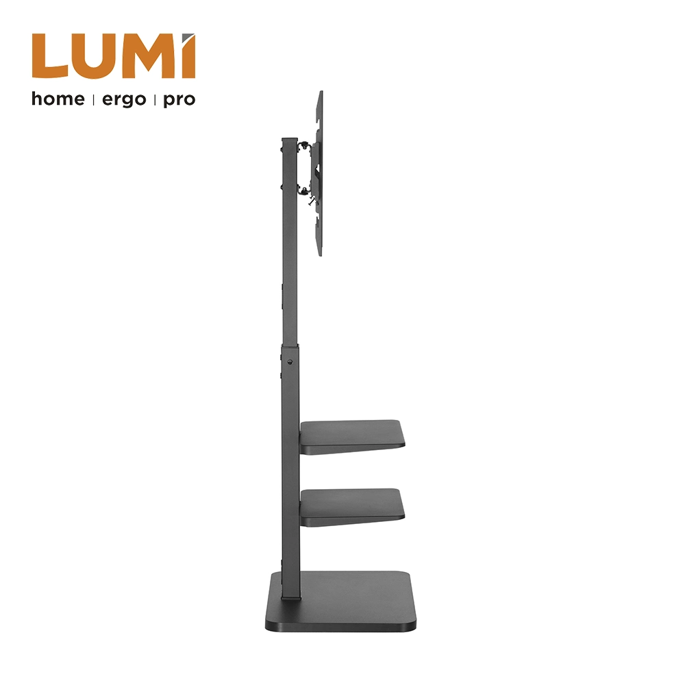 Living Room Furniture TV Floor Stand with Double Shelves