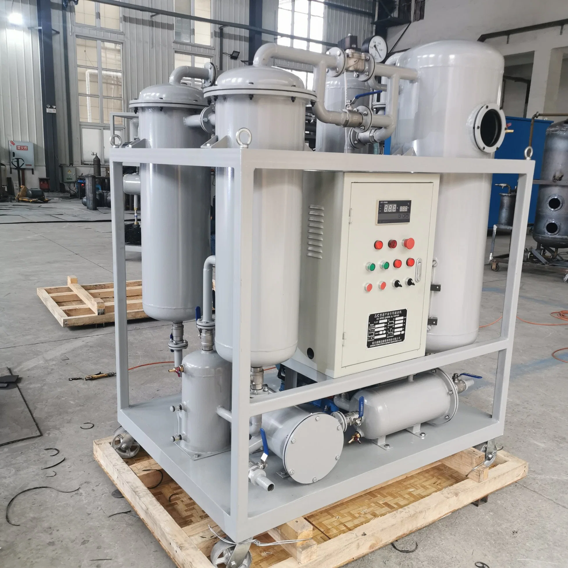 Anti-Rust Turbine Oil Water Separator Oil Purifier for Power Plant Equipment