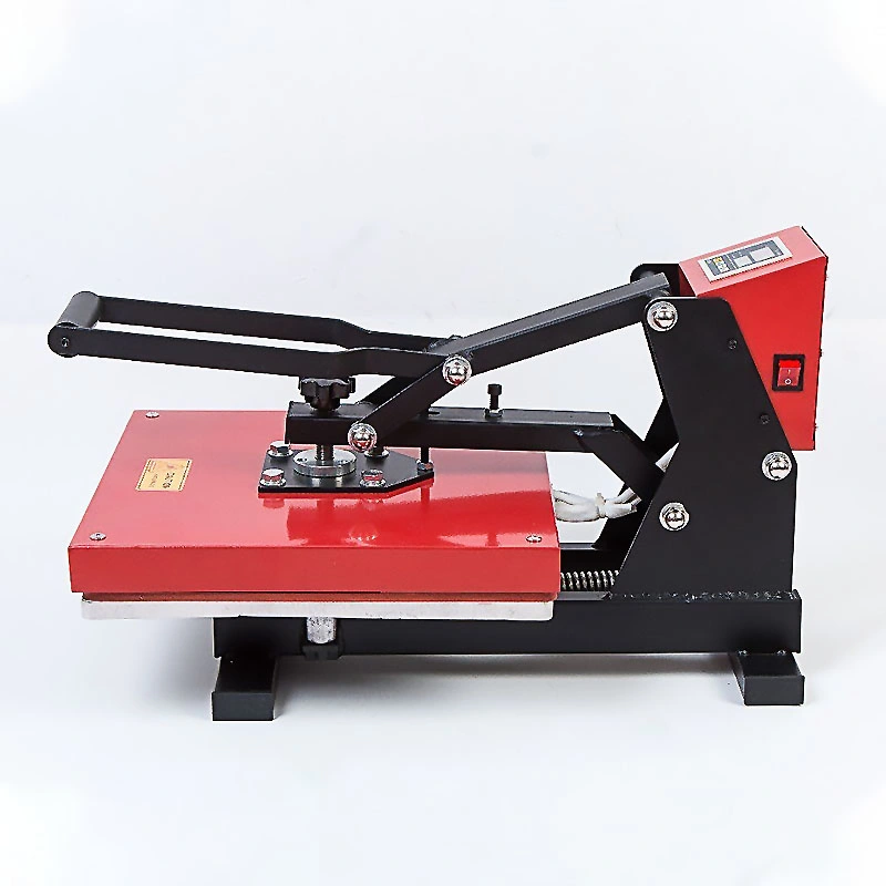 Cheap in India Sublimation Shaking Head Flat Heat Press Machine T-Shirt Printing