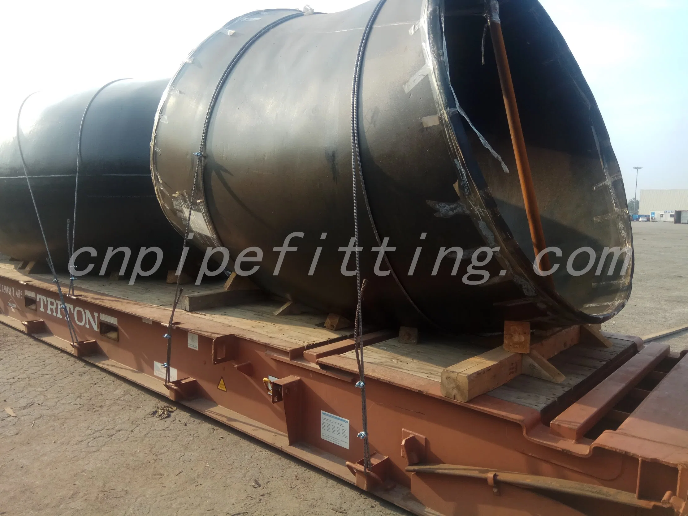 Large Size Pipe Fittings, Carbon Steel 45 Degree Elbow, Short Radius Elbow