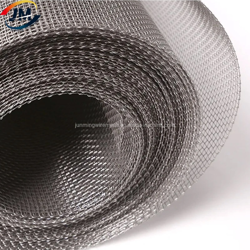 Aço inoxidável duplex Wire Mesh Ss 304 316/Quadrado Galvanizado Sarjado simples do filtro de tecidos de malha Holandês Malha sinterizado para filtração de filtragem de peneiramento Peneira de Mineração