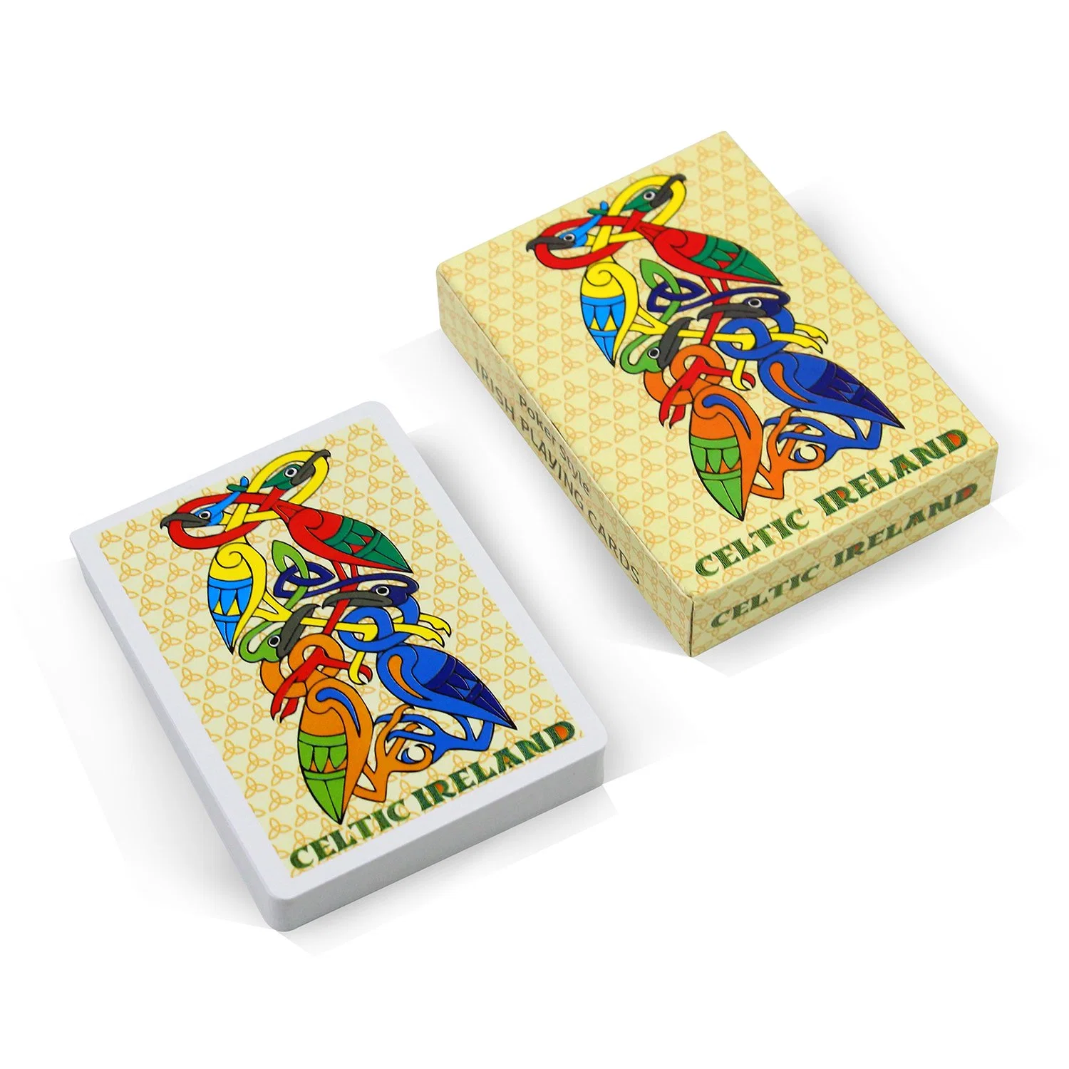 Custom Your Own Logo High Quality Packaging Game Eco-Friendly PVC Plastic Custom Playing Cards