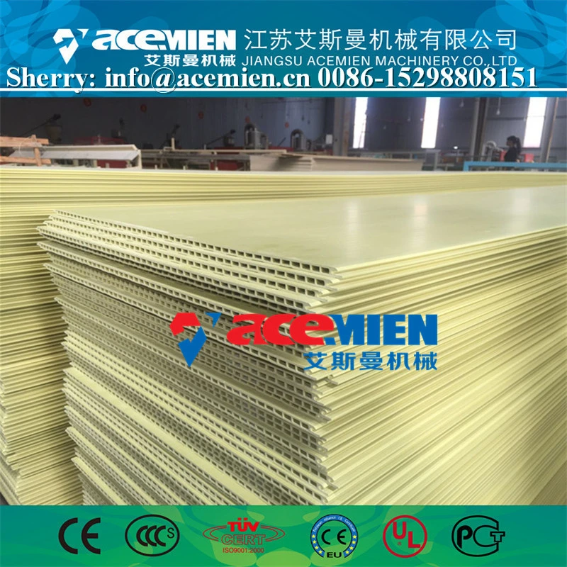 Plastic PVC Window Printed Wall Ceiling Profile Extrusion Production Line